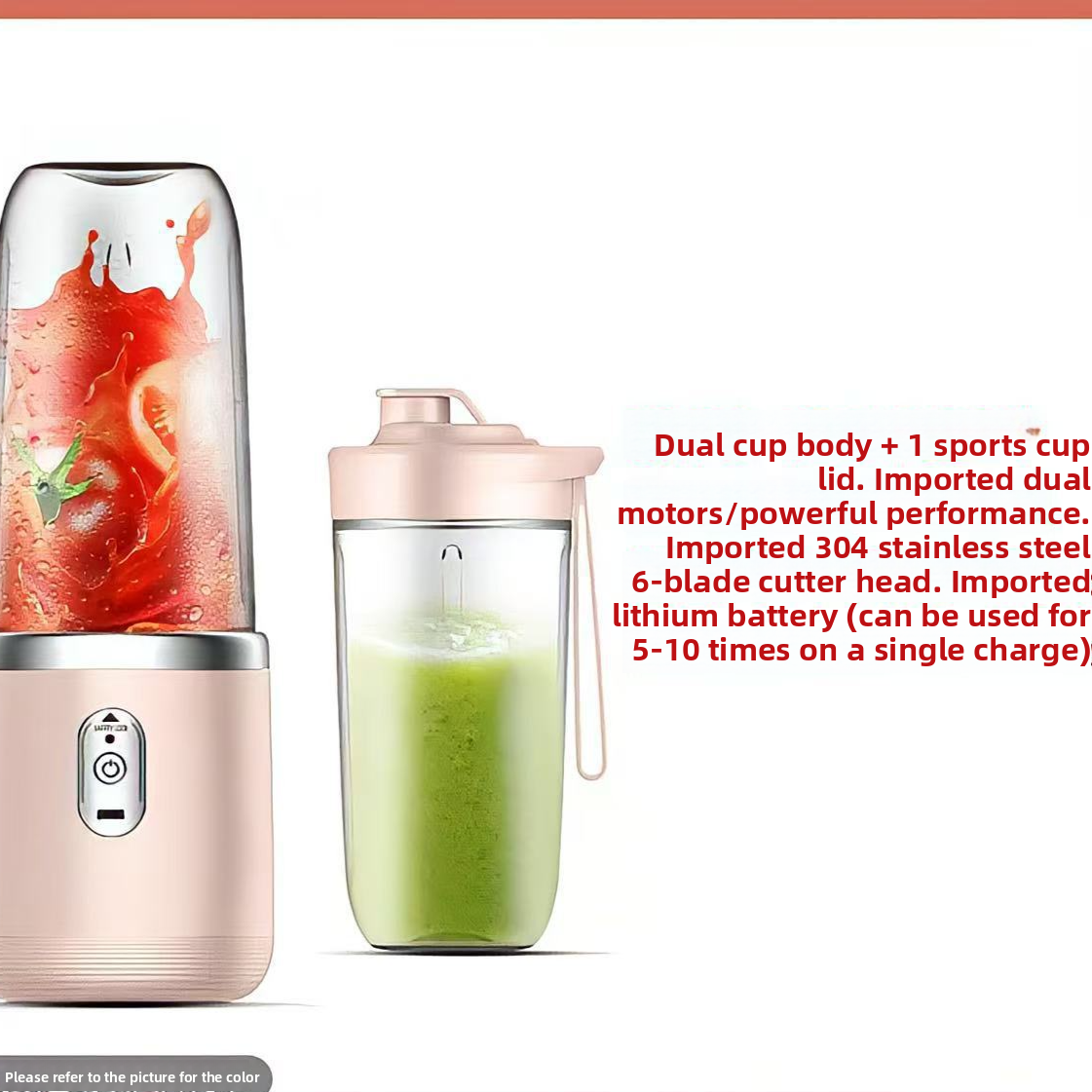 Marvenzo Portable Blender – Fresh Smoothies Anywhere
